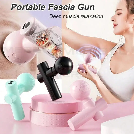 Mini Massage Gun Fascia Machine Muscle Relaxation