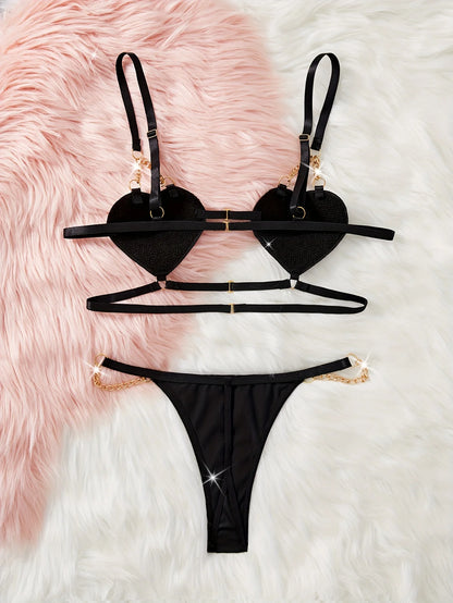 2 pieces osexy lingerie set w