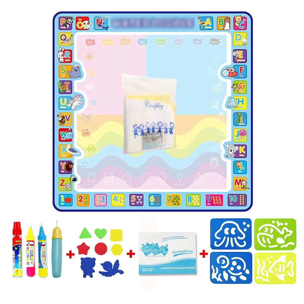 100x80CM Magic Water Drawing Mat Doodle Toys