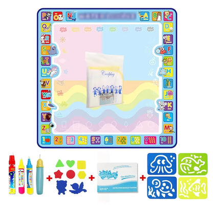 100x80CM Magic Water Drawing Mat Doodle Toys