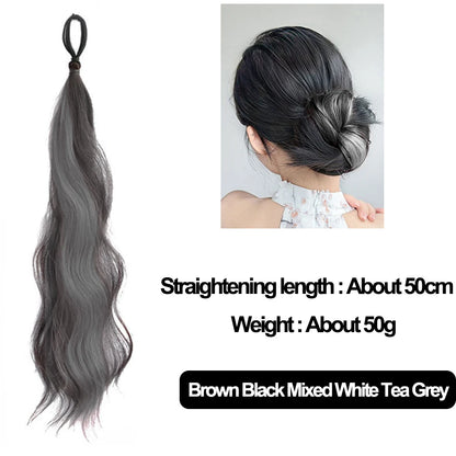 50cm Synthetic Self-Winding Ball Head Wig