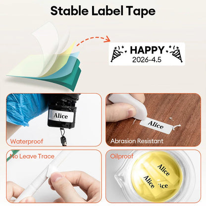 Marklife P15 Thermal Label Printer Mini Handheld Bluetooth Wireless Labeling Machine
