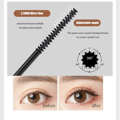 Silk Matte Mascara Brush Eyelashes