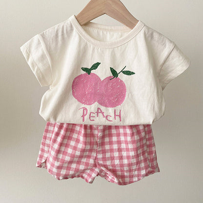 Baby Cotton Toddler Sleeveless Pajamas Sets