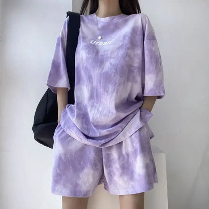 T-Shirt Shorts Suit Set
