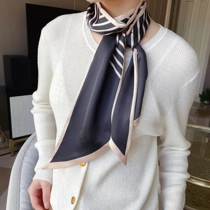 Long Neckerchief Skinny Hair Ribbons Scarf Headbands Neck Scarfs Shawl