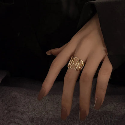 DANA Black Heart Rings