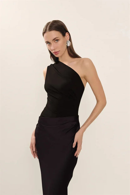 Mozision Satin Sleeveless Backless Sexy Maxi Dress