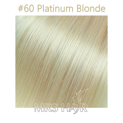 Flat Pu Tape Real Human Hair Wigs