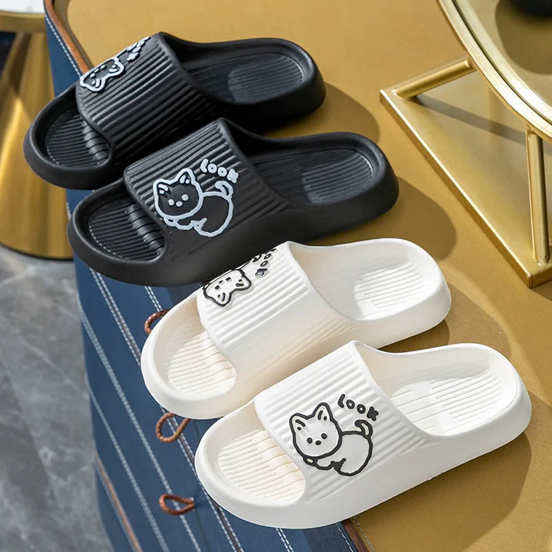 Bear Cartoon Flip Flops Slipper