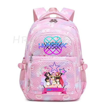 K-pop Demon Hunters Backpack Girls Boys Youth School Bags