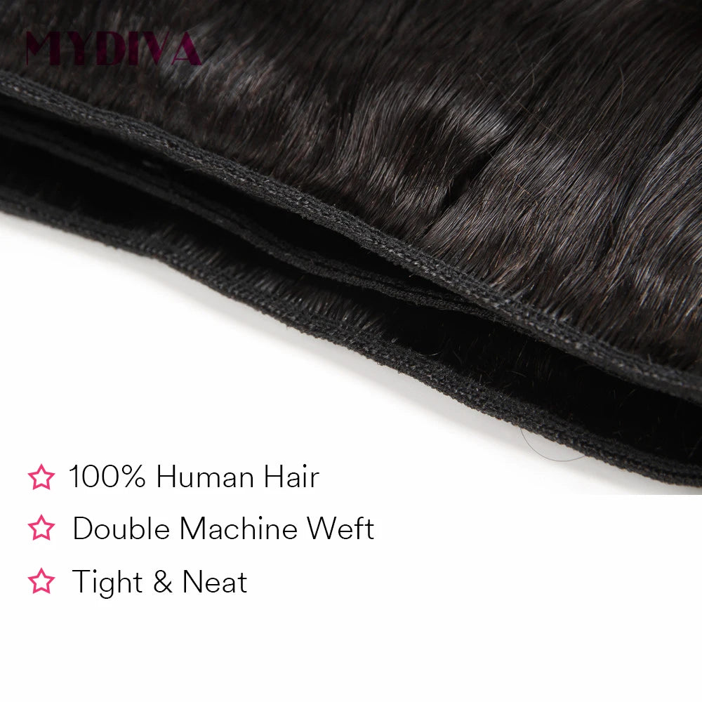 Straight Bundles Human Weave 100% Hair Extensions