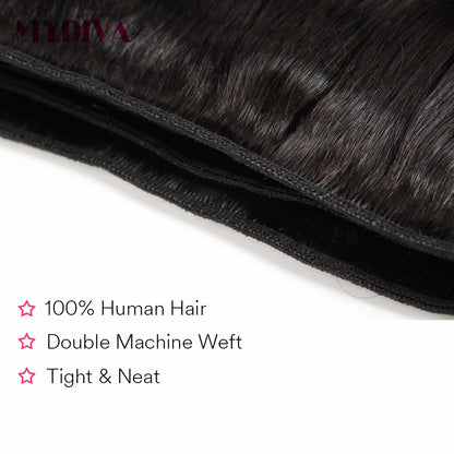 Straight Bundles Human Weave 100% Hair Extensions