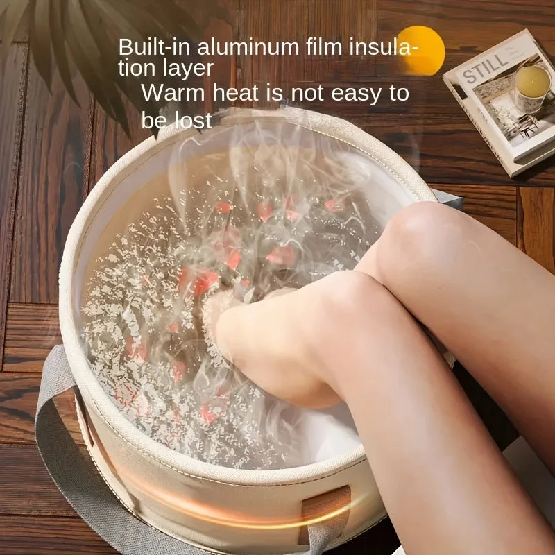 Foldable Portable Folding Foot Soak Bath Tub