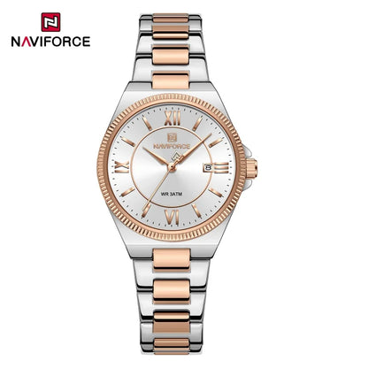 Vintage Display Stainless Steel 3ATM Waterproof Elegant Quartz Watch