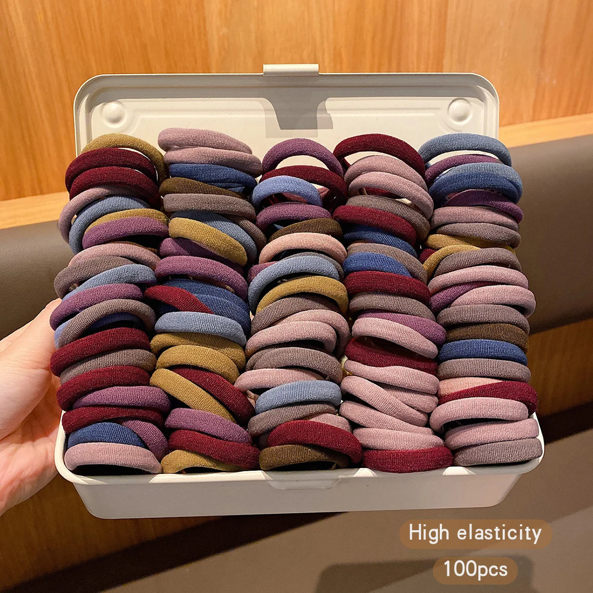 100 seamless Korean style hair Bands