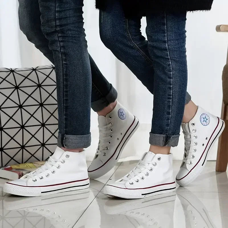 Classic High Top Sports Canvas Walking Sneakers