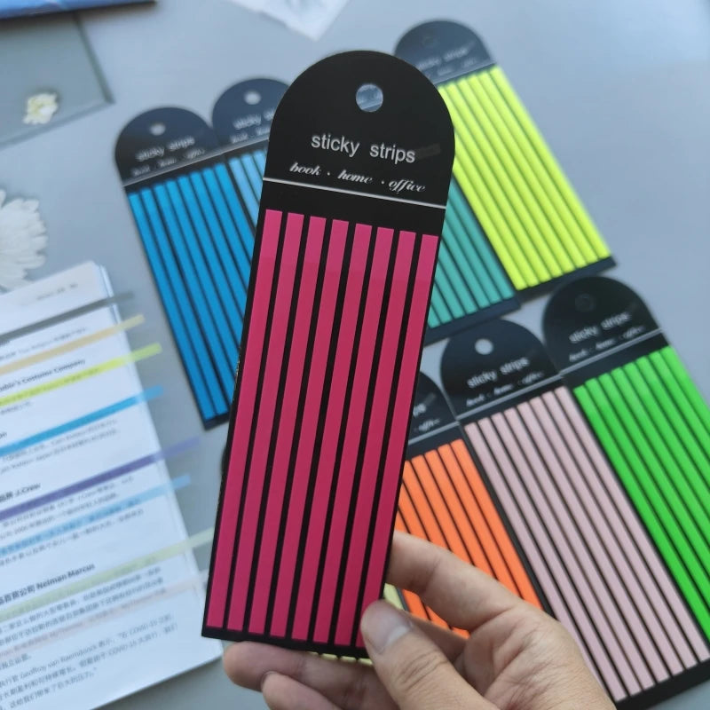 160 Sheets Transparences Sticky Notes Stationery Index Tabs