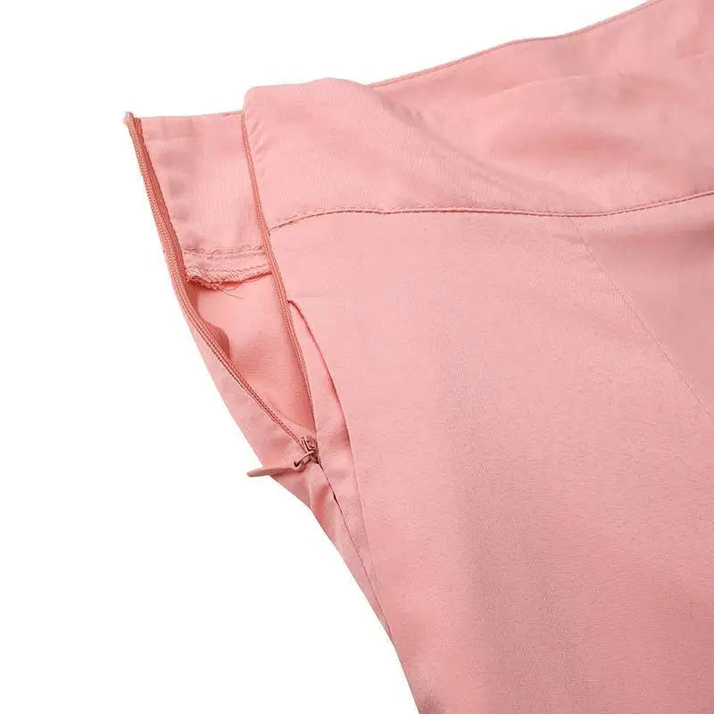 Pantalones de talle alto y pierna ancha