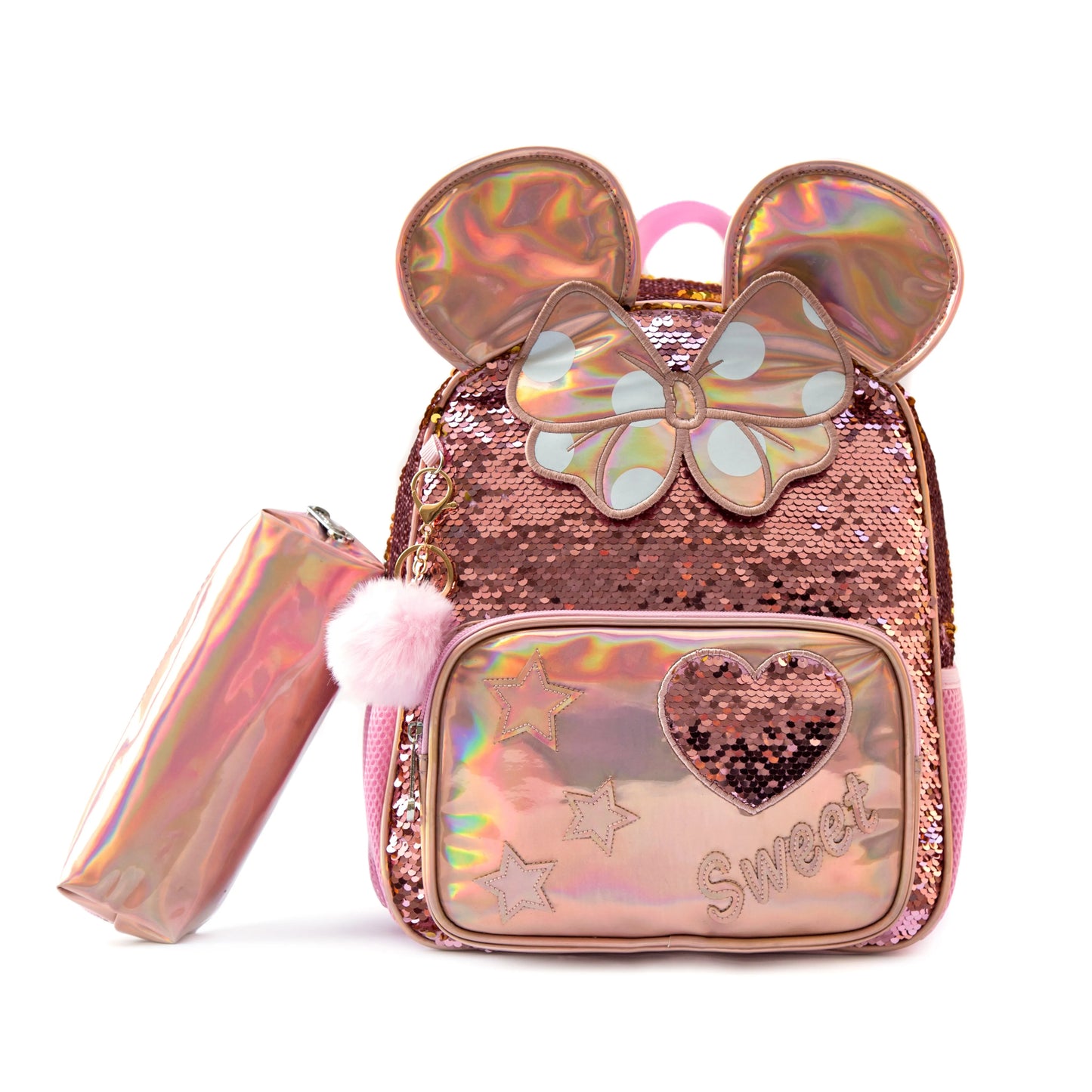 Backpack Kindergarten Bag Sequins Girl School Bag