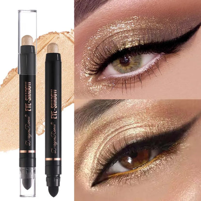 Gloss Metallic Eyeshadow Stick Shiny Makeup