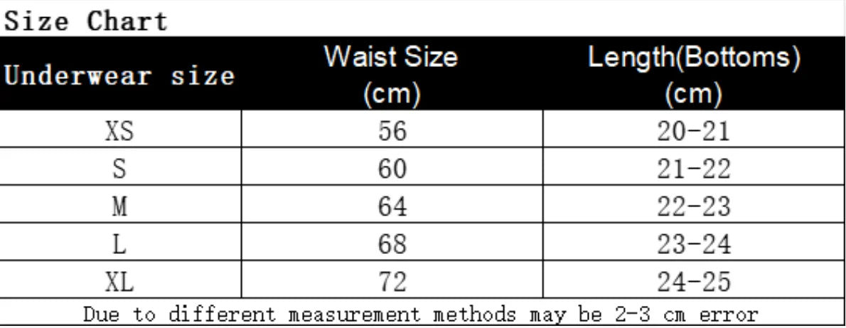 5PCS Seamless Wavy Edge Underwear Breathable Briefs G-String