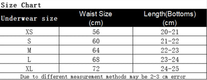 5PCS Seamless Wavy Edge Underwear Breathable Briefs G-String