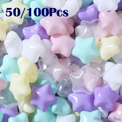 Ball Pit Balls Pack Star and Round BPA Soft Plastic Balls