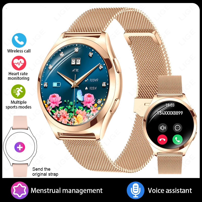 Dials Heart Rate Music Sports Smartwatch