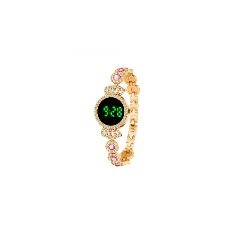 Oval Quartz Bracelet Wristwatch