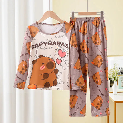 Sleepers Cartoon Boutique Long Sleeve 3 4 5 6 7 8 9 10 11 12 Yrs Pajamas
