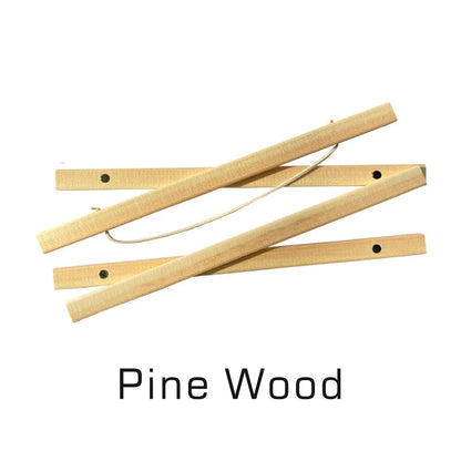 Natural Wood Magnetic Poster Hanger Canvas Frame