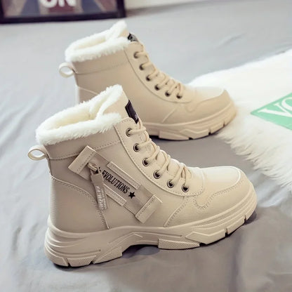 Short Thick Lining Winter Boot