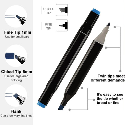 24/48/80/120/168/262 Colors Professional Drawing Markers