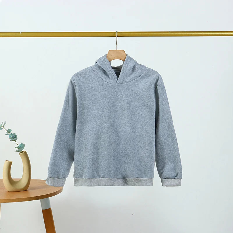 Aged 3-12  Casual Versatile Top & Coat Hoodies