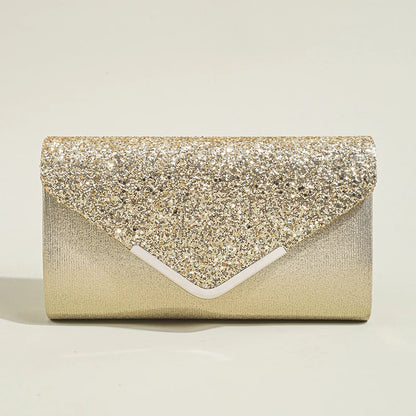 Prom Sequin Clutch Purse chain Shoulder Cross Body Bag