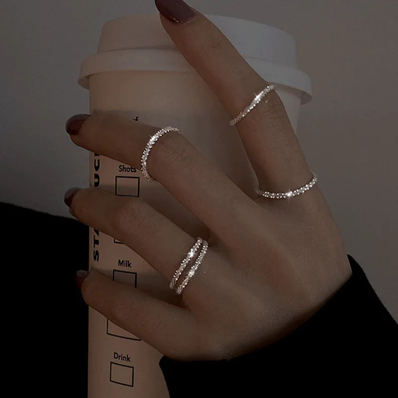 DANA Black Heart Rings