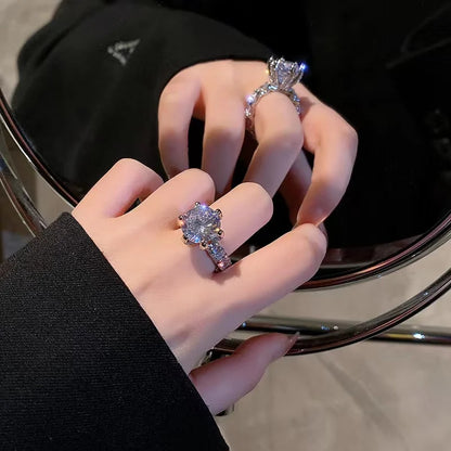 DANA Black Heart Rings