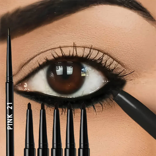 Sweat-Proof Black Pencil -Long-Lasting Eyeliner