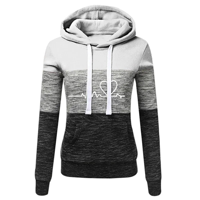 Tracksuit Printing Hooded Jogging Pullovers