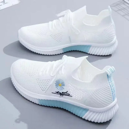 Tenis Vulcanize Air Mesh Breathable Gym Sports Sneakers