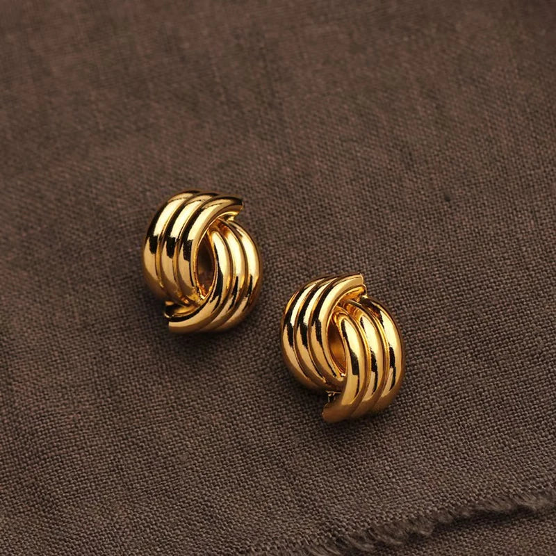 DANA Gold Color Stainless Steel Earring