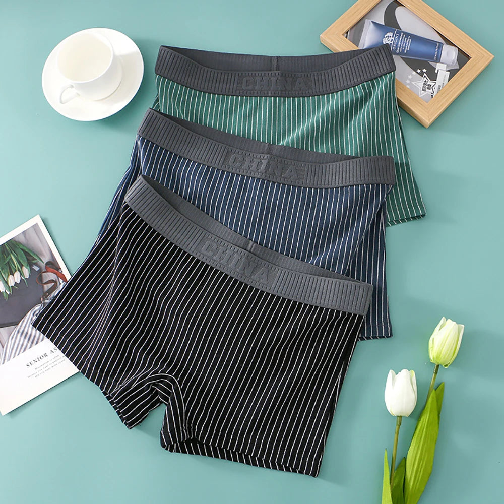 3PCS/Pack 100% Cotton Soft Panties Lingerie