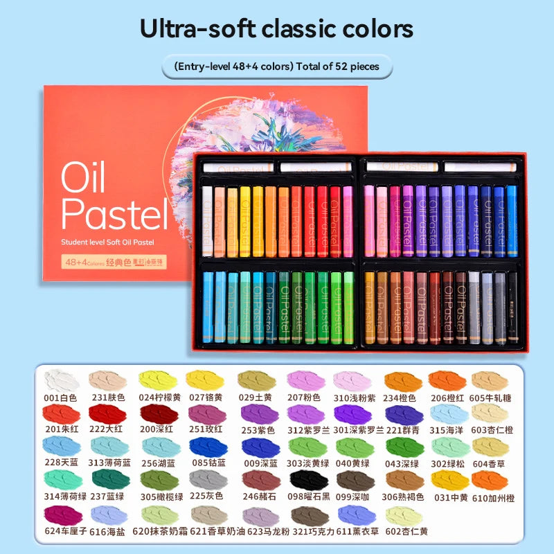 Artist Soft Oil Pastel 24/36/48 Colors Professional Painting Set