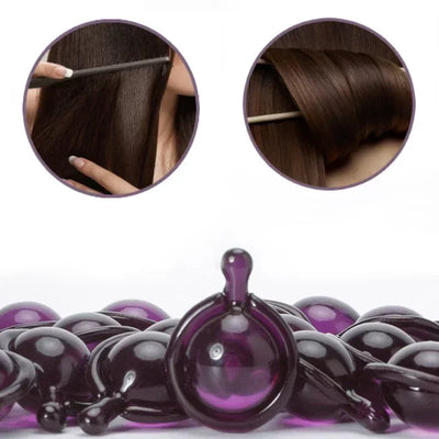 5/10/15Pcs Smooth Silky Hair Vitamin