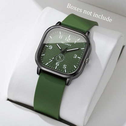 DANA Square Silicone Strap Watches