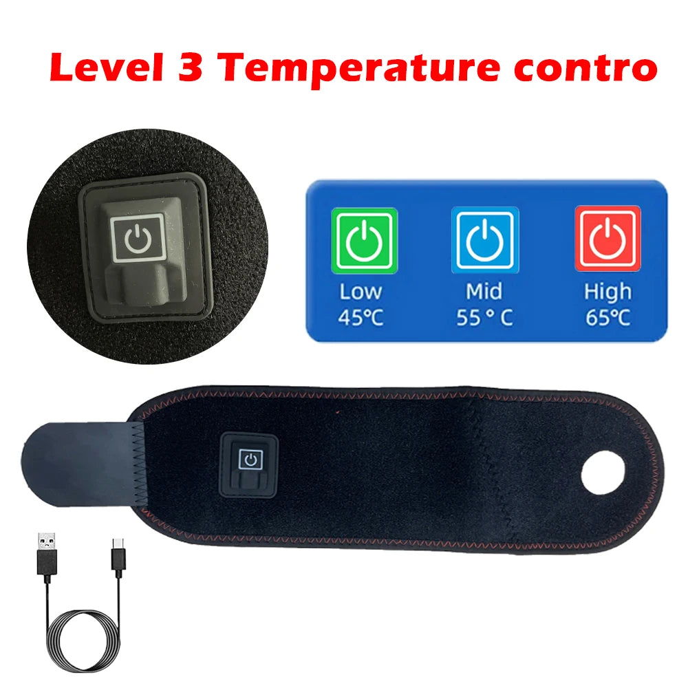 Electric Heated Wrist Joints Brace Heating Pad