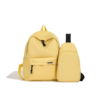 Back to school Nylon Casual Schoolbag Set