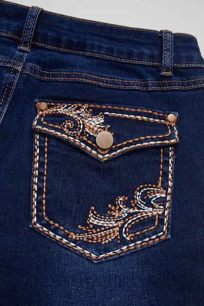 Cowgirl Boo-Cut Denim Jean