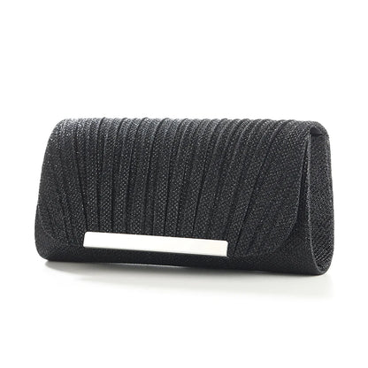 Pop metal chain shoulder bag
